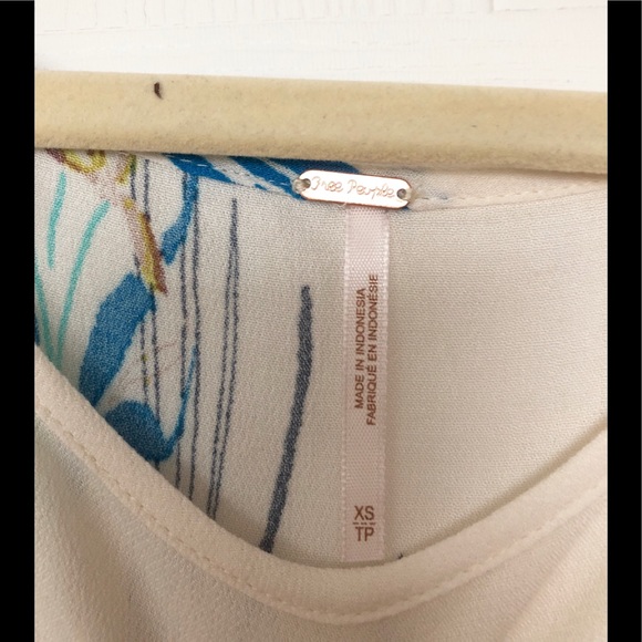 NWT Free People Cold Shoulder Flowy Dress - Picture 4 of 5